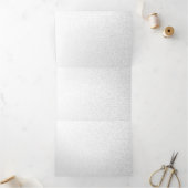 トランプのポーカー選手ギャンブラー遊のカードがラスベガスに似合う 三つ折り招待状 (内部)