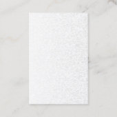 トランプのポーカー選手ギャンブラー遊のカードがラスベガスに似合う 名刺 (裏面)