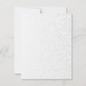 トランプのポーカー選手ギャンブラー遊のカードがラスベガスに似合う 招待状 (裏面)