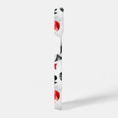 トランプのポーカー選手ギャンブラー遊のカードがラスベガスに似合う iPhoneケース (右側面)