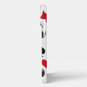 トランプのポーカー選手ギャンブラー遊のカードがラスベガスに似合う iPhoneケース (左側面)