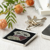 トランプのポーカー選手 キーホルダー (側面)