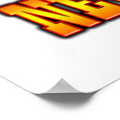 トランプのポーカー選手 ポスター (角)