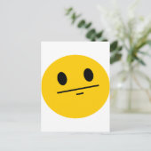 トランプのポーカー顔 ポストカード (スタンド正面)