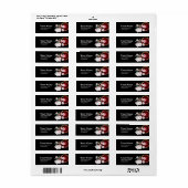 トランプのポーカー,カジノ,大人,差出人住所スタンプ ラベル (フルシート)