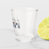 トランプのポーカー ショットグラス (右)