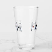 トランプのポーカー タンブラーグラス (左)