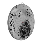 トランプのポーカー ダーツボード (正面左)