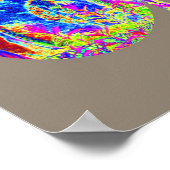 トランプのポーカー:トランプのポーカーセット落書き愛好家 ポスター (角)