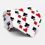 トランプのポーカー ネクタイ (ロール)
