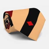 トランプのポーカー ネクタイ (ロール)