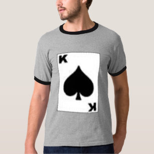 トランプのポーカー-王 Tシャツ