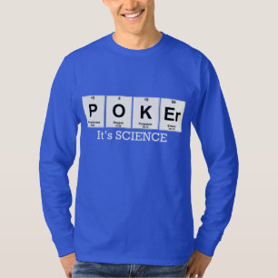 トランプのポーカー – 科学 Tシャツ