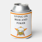 トランプのポーカー 缶クーラー (缶正面)