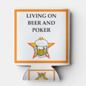 トランプのポーカー 缶クーラー (裏面)