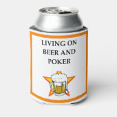 トランプのポーカー 缶クーラー (缶裏面)