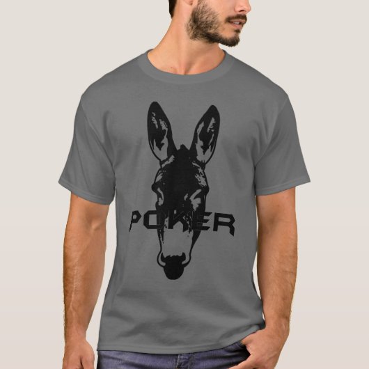 トランプのポーカー Tシャツ (正面)