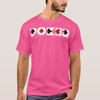 トランプのポーカー Tシャツ