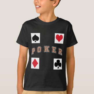 トランプのポーカー Tシャツ
