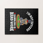 トランプのポーカーI Am 退職した Not ジグソーパズル (横)