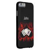 トランプのポーカーiPhone 13ケース Case-Mate iPhoneケース (裏面/右)