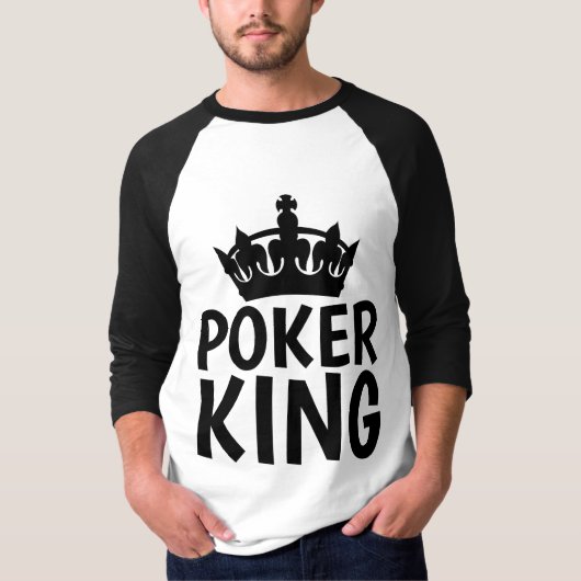 トランプのポーカーKING Tシャツ (正面)