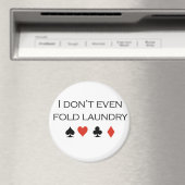 トランプのポーカーTシャツ:「洗濯も折れない」 マグネット (インサイチュ (食洗機))