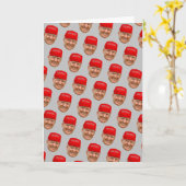 トランプのマガ・クリスマス カード (黄色い花)