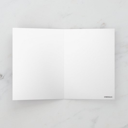 トランプのマガ・クリスマス カード (内部)