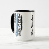 トランプのマグカップ：青を戻す マグカップ (正面左)