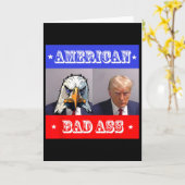 トランプのマグショット カード (黄色い花)