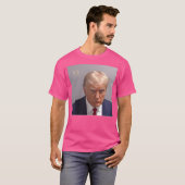 トランプのムグショット Tシャツ (正面フル)