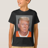 トランプのムグショット Tシャツ (正面)