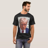 トランプのムグショット Tシャツ (正面フル)