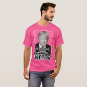 トランプのムグショット Tシャツ (正面フル)