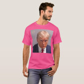 トランプのムグショット Tシャツ (正面フル)