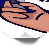 トランプの光沢のあるポスターの投票 ポスター (コーナー)