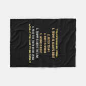 トランプの動物農場 フリースブランケット (正面(横))