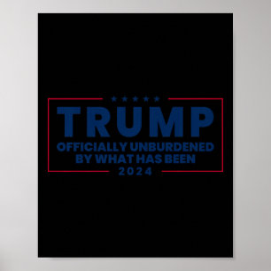 トランプの勝利によって公式に負担を負わない ポスター