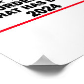 トランプの勝利に負けない2024 ポスター (角)