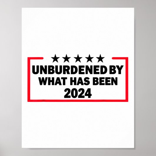 トランプの勝利に負けない2024 ポスター (正面)