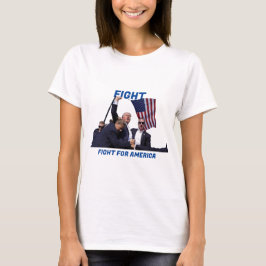 トランプの勝利の波：アメリカのために戦う Tシャツ