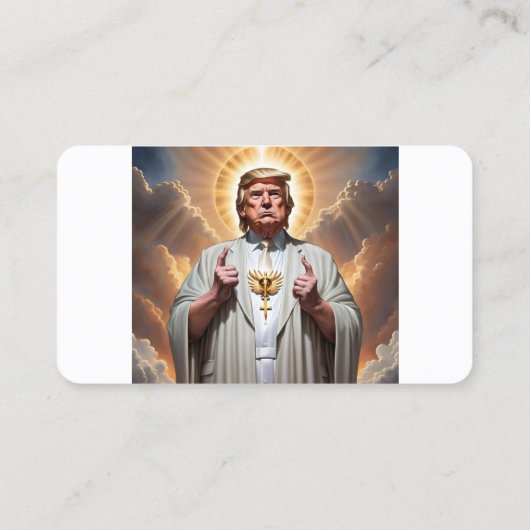 トランプの十戒 名刺 (裏面)