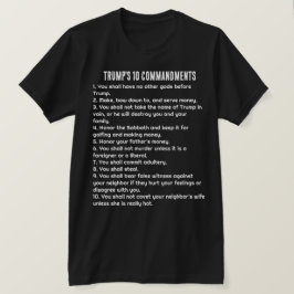 トランプの十戒 Tシャツ