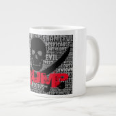 トランプの同義語 ジャンボコーヒーマグカップ (正面右)