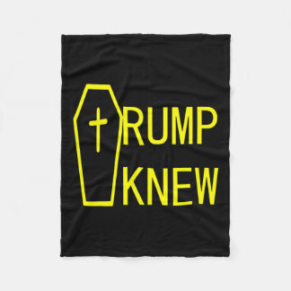トランプの嘘の人々が死んだのを知っていた1 フリースブランケット