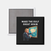 トランプの地図ようこそアメリカ湾 マグネット (正面/裏面)