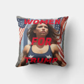 トランプの女性 クッション (裏面)