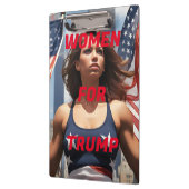 トランプの女性 クリップボード (左)