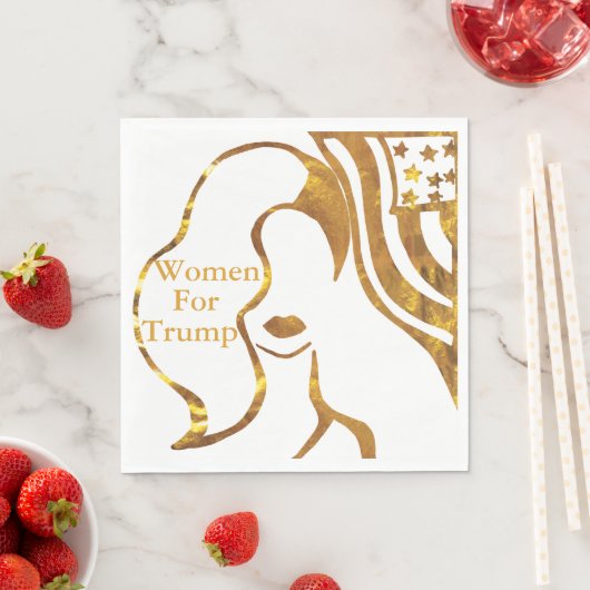 トランプの女性 スタンダードランチョンナプキン (インサイチュ)